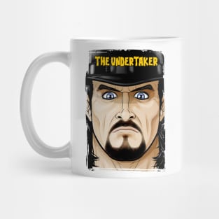 The Undertaker scary face Mug